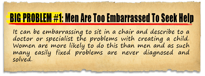 Men Are Too Embarrassed To Seek Help